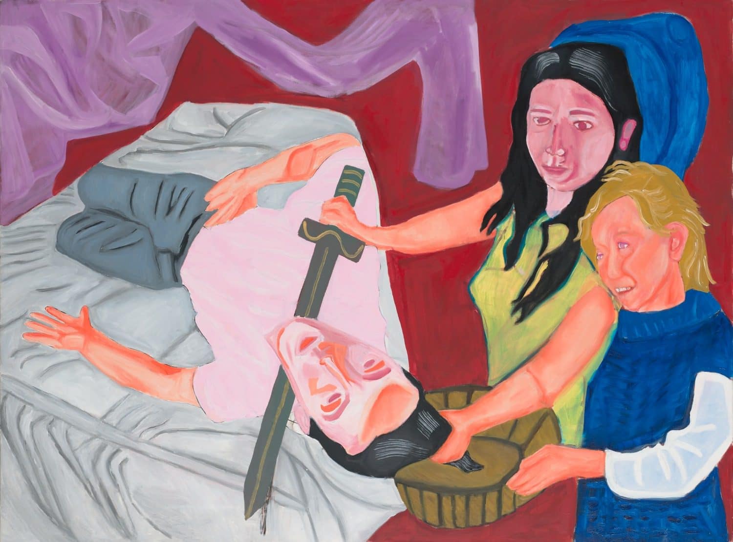 Cuadro contemporáneo, Pintura al óleo : Judith y Holofernes